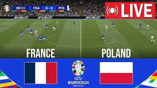 🔴 NA ŻYWO Francja vs Polska  UEFA EURO 2024  Mecz na żywo teraz [upl. by Lorenzana289]