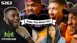 CHUNKZ FILLY JACK FOWLER AND PINERO DATE A VIRGIN Does The Shoe Fit Season 2  Episode 2 [upl. by Kries]