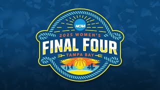 Destination Tampa Bay 2025  The NCAA Womens Final Four Unveils 2025 Logo [upl. by Lynnell]