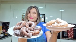 Receta Rosquillas en Freidora de aire  fritas o al horno  Silvana Cocina [upl. by Hollister356]