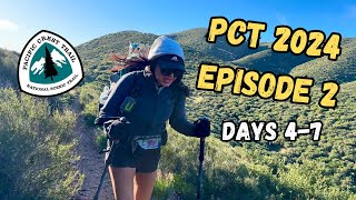 PCT 2024 Episode 2 Extreme Wind and an Unexpected Zero  Days 47 on the Pacific Crest Trail [upl. by Aimahs]