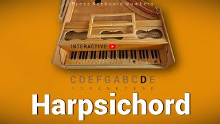 YouTube Harpsichord  Play it on YouTube with your computer keyboard [upl. by Dnaltiac]