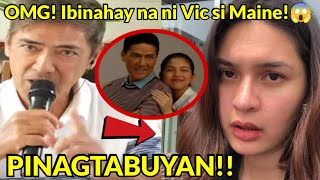 PAULEEN LUNA PlNALAYAS NI VIC SOTTO SA BAHAY NILA MAINE MENDOZA BINABAHAY NA NI VIC SOTTO [upl. by Nyrraf]