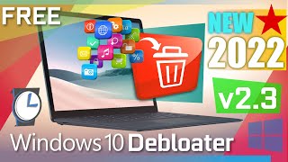 Windows 10 Debloater Tool  Debloat GUI  EZ Debloater 2022 for 200420H2200921H121H2 [upl. by Berner]