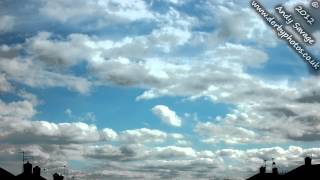 Homemade timelapse intervalometer for Nikon D70 Test1 Clouds over Derby 2012 [upl. by Shanleigh701]