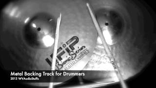 Metal Backing Track For Drummers [upl. by Garreth]