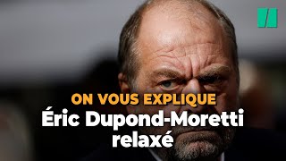 Éric DupondMoretti ministre de la Justice relaxé [upl. by Rutger802]