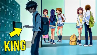 Loser Dated A Goddess And Gives Him A King Power But Hides It At School To Be Ordinary  Anime Recap [upl. by Hctub]