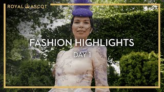 Fashion Highlights  Royal Ascot 2024 Day One [upl. by Durrace]