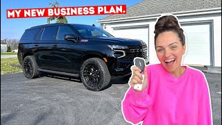 Launching My New Business Plan The REAL Reason I Bought this New Tahoe [upl. by Orelee]