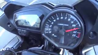 Yamaha FZ1 Fazer  Acceleration and Autobahn [upl. by Atteve]