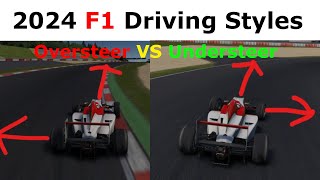 F1 Driving Styles EXPLAINED  UNDERSTEER VS OVERSTEER [upl. by Tenahs]