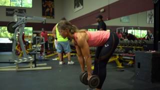 Dumbbell Stiff Legged Deadlifts [upl. by Retsae]