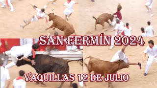 Vaquillas 12 julio sanfermin2024 [upl. by Joy999]