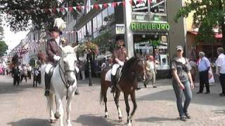 Schützenfest Ratingen Mitte Aufmarsch zum Schützenzug 01 08 2010 [upl. by Ayerhs]