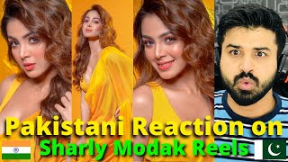 Pakistani React on Sharly Modak Reels [upl. by Ansaev]