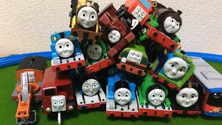 きかんしゃトーマス プラレール コレクション紹介！！トーマス パーシー ベル スティーブン ゲイター ThomasampFriends Plarail Trackmaster ヒロ ゴードン 2 [upl. by Chong]