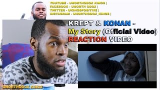 KREPT amp KONAN  My Story REACTION VIDEO [upl. by Garin]