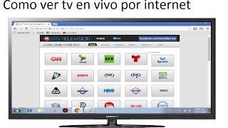 COMO VER TV EN VIVO POR INTERNET [upl. by Nichol]