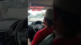 Jeep Compass Test drive by Mithlesh car Mechanic 👨‍🔧 song music devotionalsinger englishsongs [upl. by Ynotna]