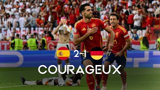 🇩🇪 DANKE SCHÖN TONI 🇪🇸 LA FIESTA CONTINUE POUR LA ROJA  ESPAGNE 2  ALLEMAGNE 1 [upl. by Alodi]