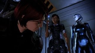 Mass Effect 3  Traynors Toothbrush Conversations Citadel DLC [upl. by Decca]