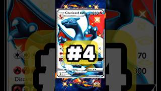 Top 10 Shiny Charizard Pokemon Cards PSA10 shorts [upl. by Neenaj]