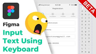 Input Field to Type Any Keyboard Character in Figma  Fun Experiment [upl. by Retsof30]
