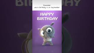 September BirthdayBirthday Wishes AnimatedBirthdaywishes [upl. by Greene]