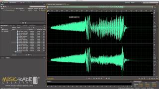 Adobe Audition Fades amp Crossfades Waveform amp Multitrack [upl. by Frager]