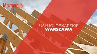 Usługi dekarskie Warszawa Mentorbud Piotr Żydzik [upl. by Codel]