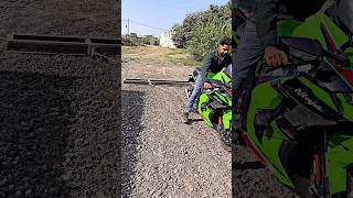 When Zx10r in villagers hand ☠️👀😂zx10r farmer shorts [upl. by Cassilda]