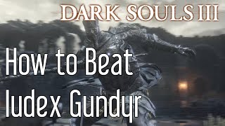 How to Beat the First Boss of Dark Souls 3 [upl. by Bina]