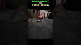 SPONGE GRANNY VS FRENCH GRANNY Troll Face Editing Bed Glitch😱 grannyshort goviral trendingshort [upl. by Ysor]