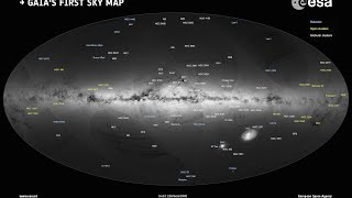 La prima mappa di Gaia della Via Lattea [upl. by Adeuga]