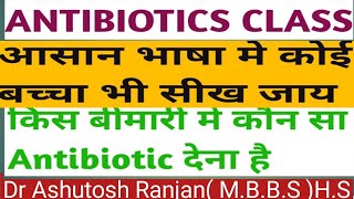 Antibiotic class किस बीमारी मे कौन सा Antiobiotic देना हैHow to select AntibioticsBest Antibiotics [upl. by Ancilin]