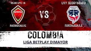 Patriotas FC VS Fortaleza FC COLOMBIA Liga BetPlay Dimayor LIVESCORE [upl. by Alilak668]