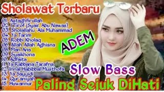 DJ SHOLAWAT TERBARU 2024  SHOLAWAT SLOW BASS PLING SEJUK DI HATI  DJ SHOLAWAT MERDU [upl. by Yde]