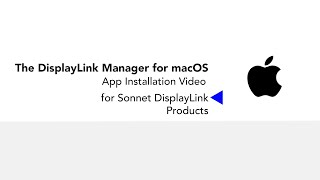 The DisplayLink Manager  macOS Manager App Installation [upl. by Dnalyag94]