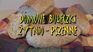 Domowe bułeczki żytniopszenne  Smakkujawpl HD [upl. by Oconnor]