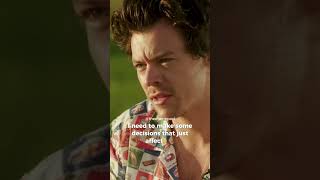 Harry Styles talks about the time he had to leave One Direction harrystyles onedirection [upl. by Fletch]