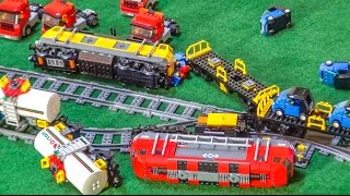 Lego® Train CRASH Compilation [upl. by Doloritas]