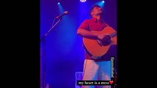 My heart is a mess  Prateek Kuhad concert musician live musicfornations [upl. by Travus]