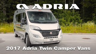 2017 Adria Twin Camper Vans lifestyle video [upl. by Yecram561]