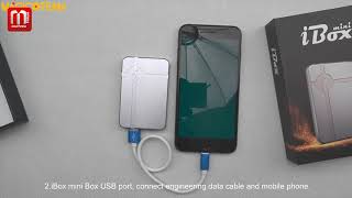 iBox mini DFU TOOL Unboxing｜ How to connect iBox mini [upl. by Aramen274]