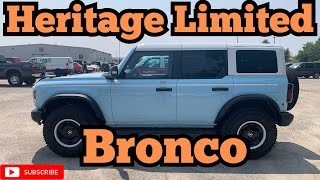 Uncovering the Secrets of the 2023 Heritage Limited Ford Bronco [upl. by Emile431]