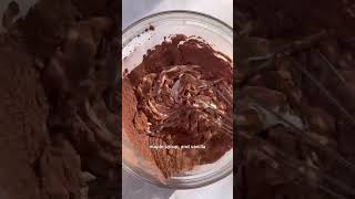 Brownie batter dip shorts healthyrecipes recipe [upl. by Marian]