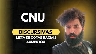 CNU  Novo Cronograma retorno dos sem bolinha e novas discursivas corrigidas pra Cotas [upl. by Yadsnil]