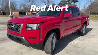 All new 2022 Red Alert on Nissan Frontier [upl. by Aihtnic]