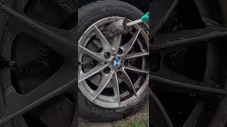 Nettoyage d’une jante BMW🧼🚗💦satisfying cleaning nettoyage bmw fyp automobile [upl. by Sarchet]